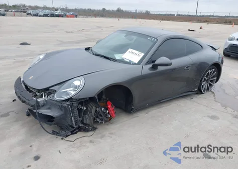 2015 Porsche 911 Carrera 4 from USA, damaged, VIN WP0AA2A91FS106593